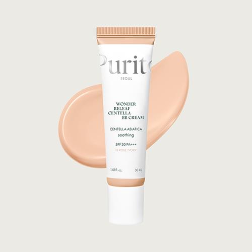 PURITO Seoul Wonder Releaf Centella BB Cream – #15 Rose Ivory, 30ml