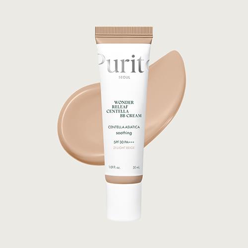 PURITO Seoul Wonder Releaf Centella BB Cream – #21 Light Beige, 30ml