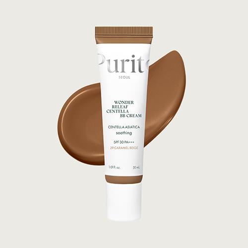 PURITO Seoul Wonder Releaf Centella BB Cream – #29 Caramel Beige, 30ml