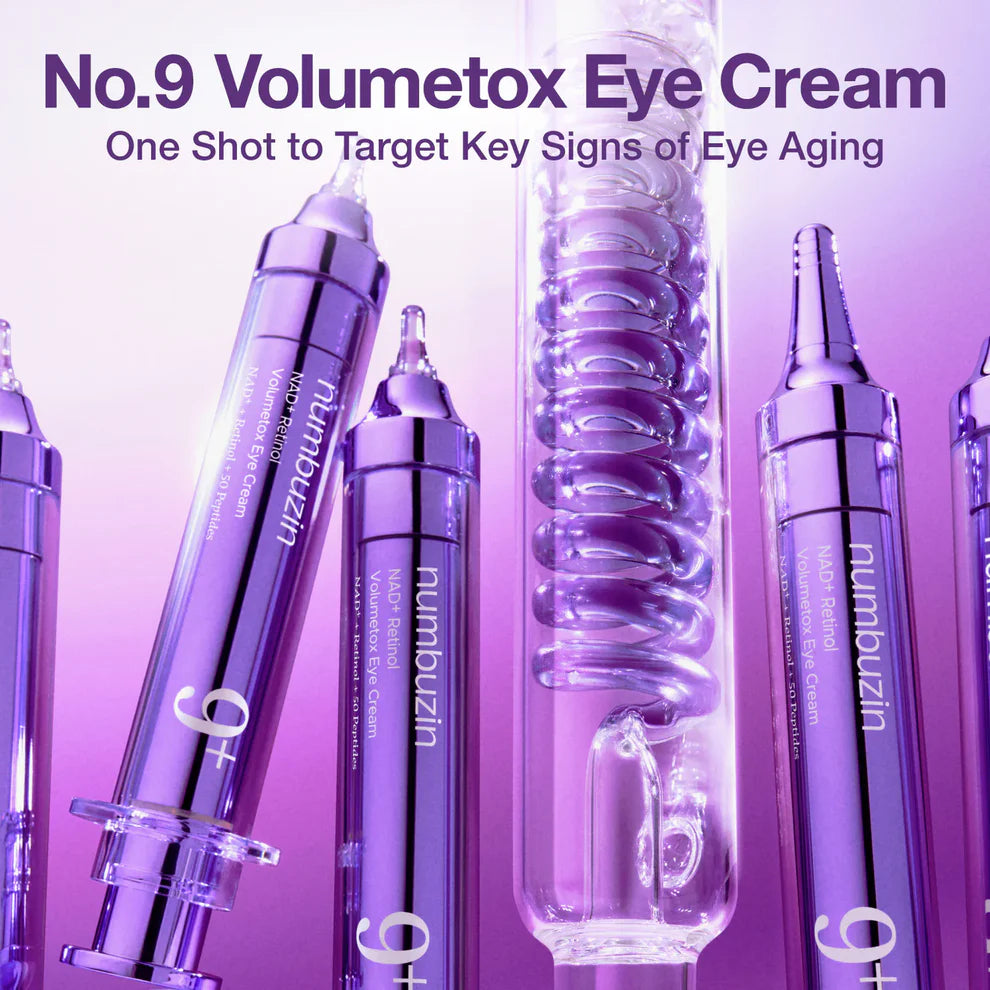Numbuzin No.9 NAD Retinol Volumetox Eye Cream 10ml