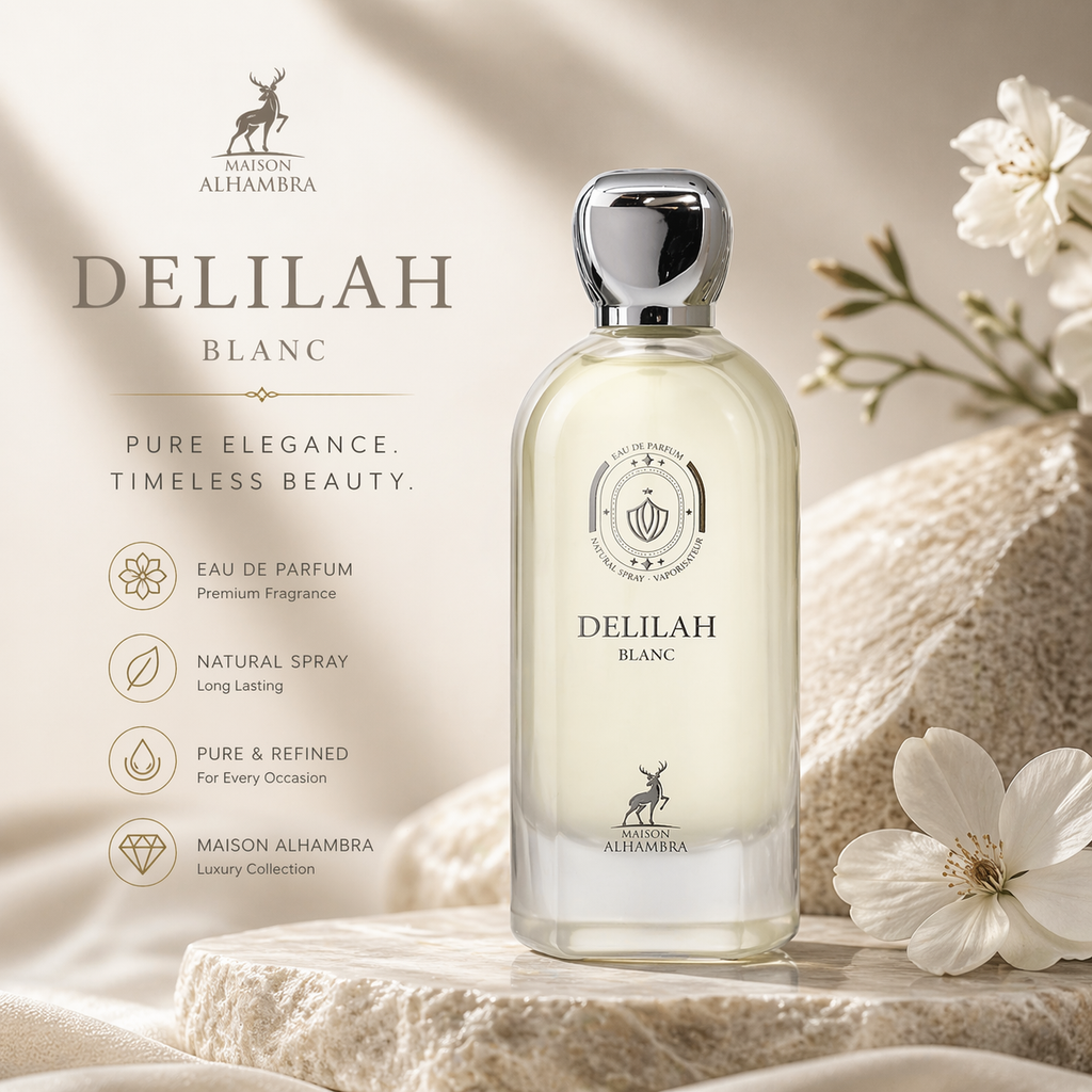Maison Alhambra Delilah Blanc Eau de Parfum 100ml – TRESSELLE
