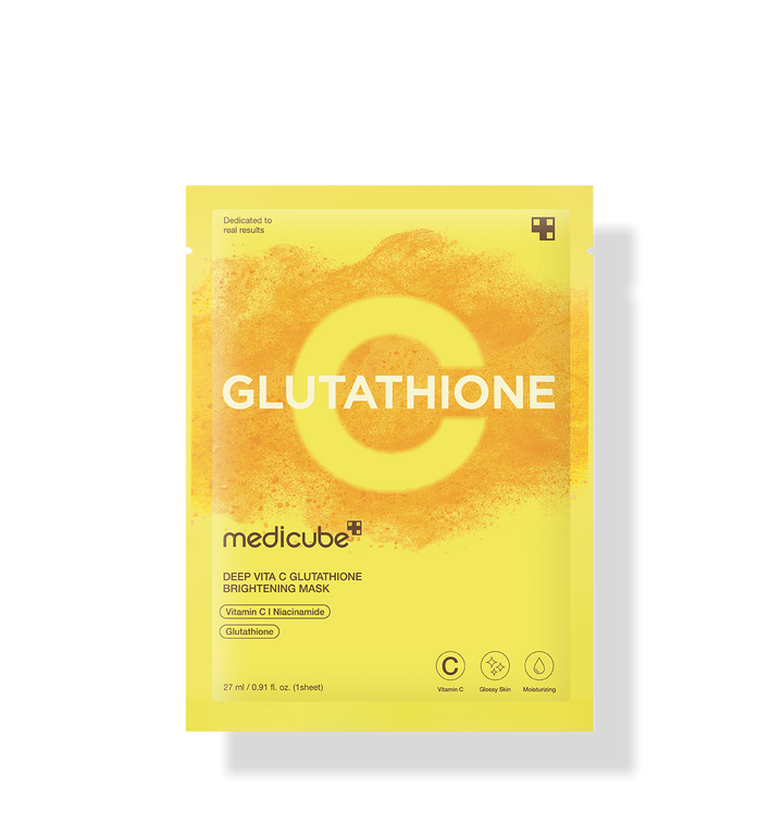 Medicube Deep Vita C Glutathione Brightening Mas 1 Sheet