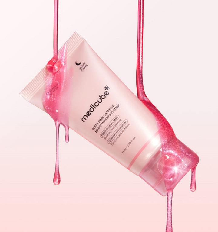 Medicube PDRN Pink Caffeine Night Wrapping Mask 75ml